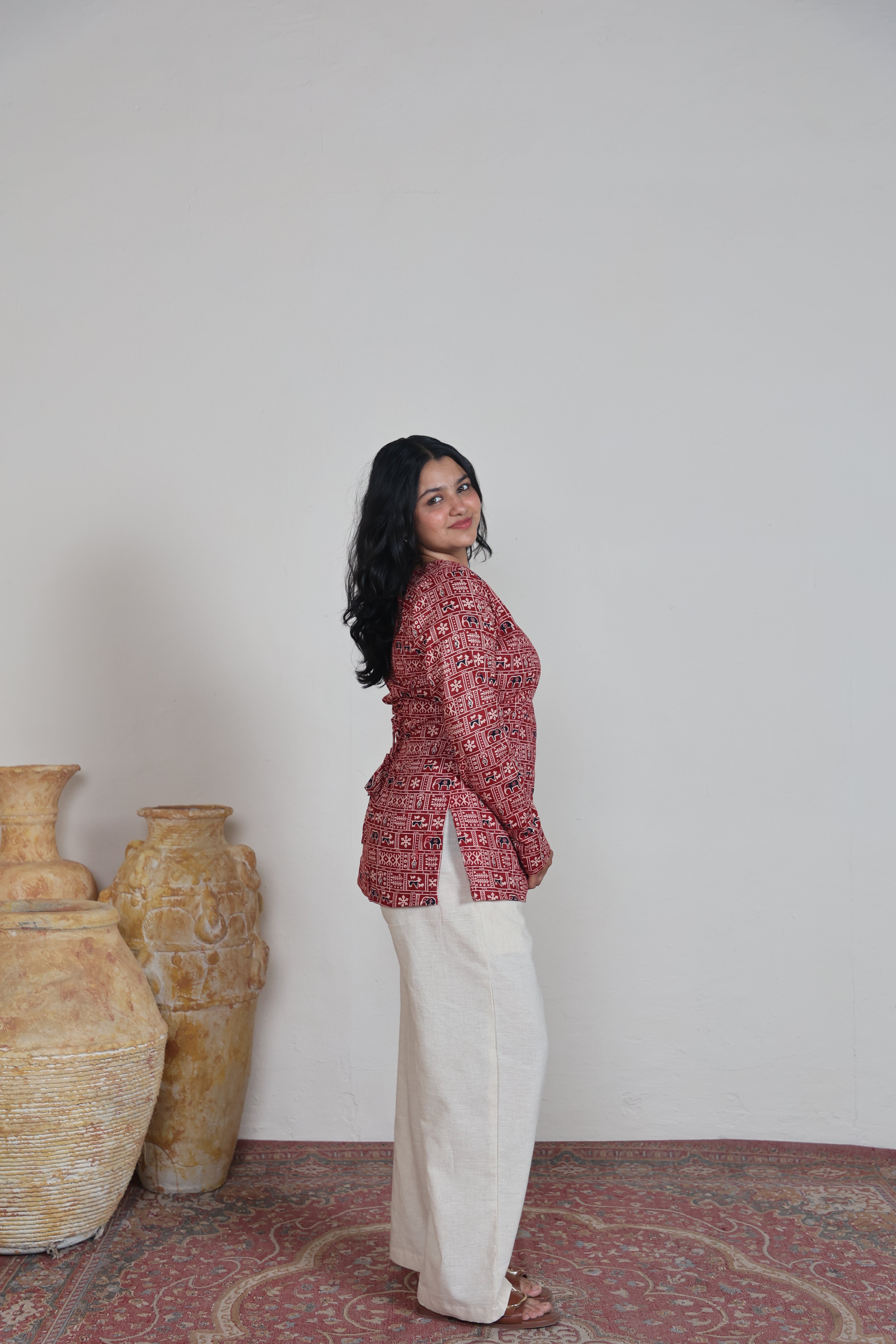 Tarini Sleeved Corset Kurti