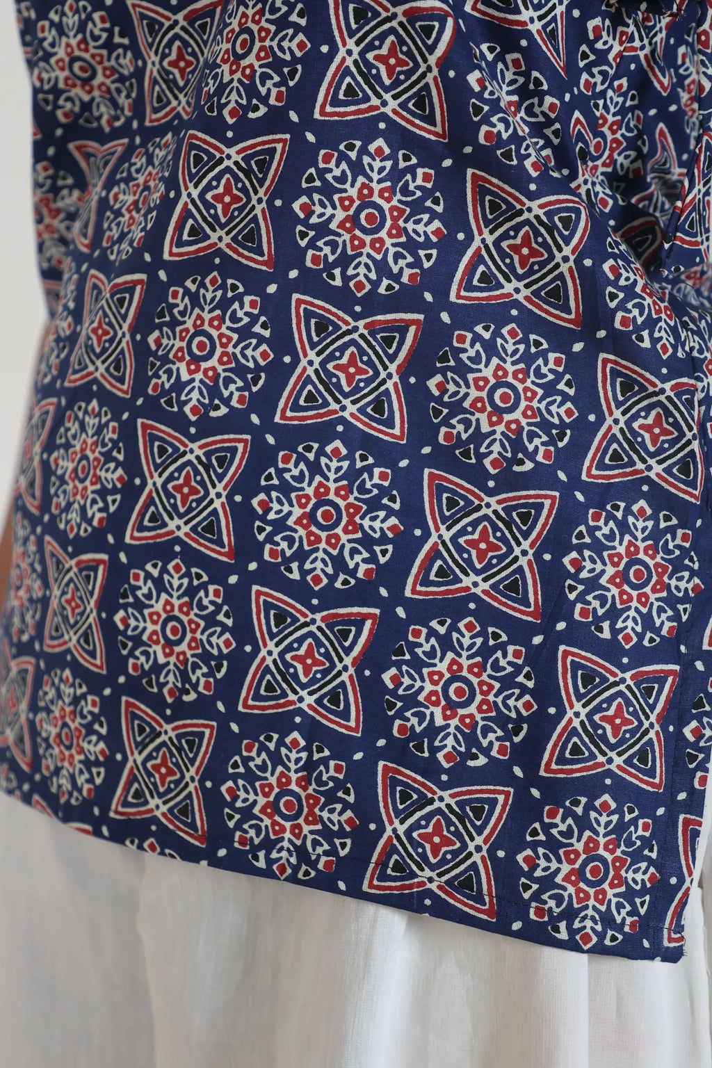 Jiya Shoulder Tie-Up Kurti Top