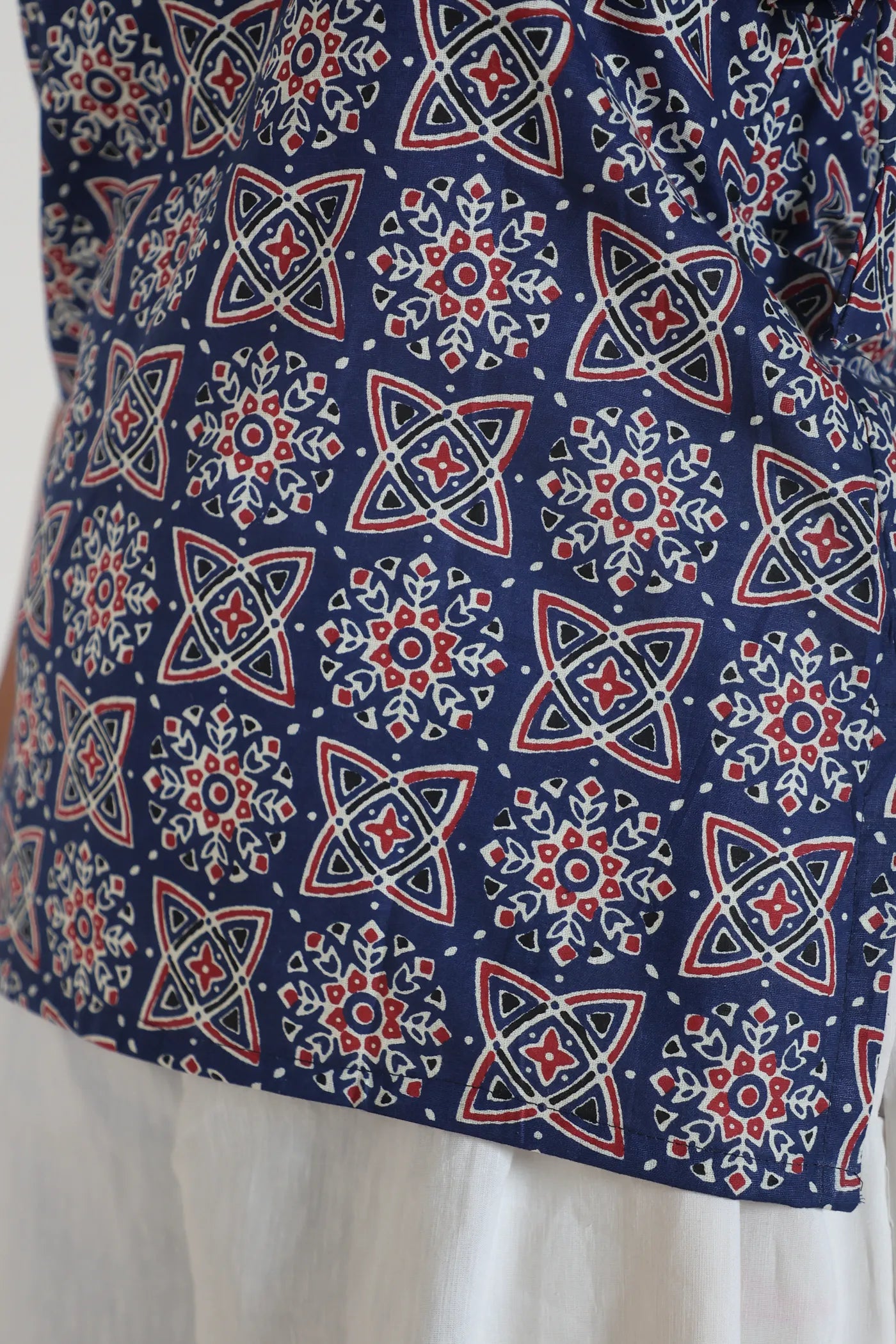 Jiya Shoulder Tie-Up Kurti Top