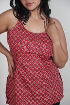 Leela Backless Tie-Up Short Kurti