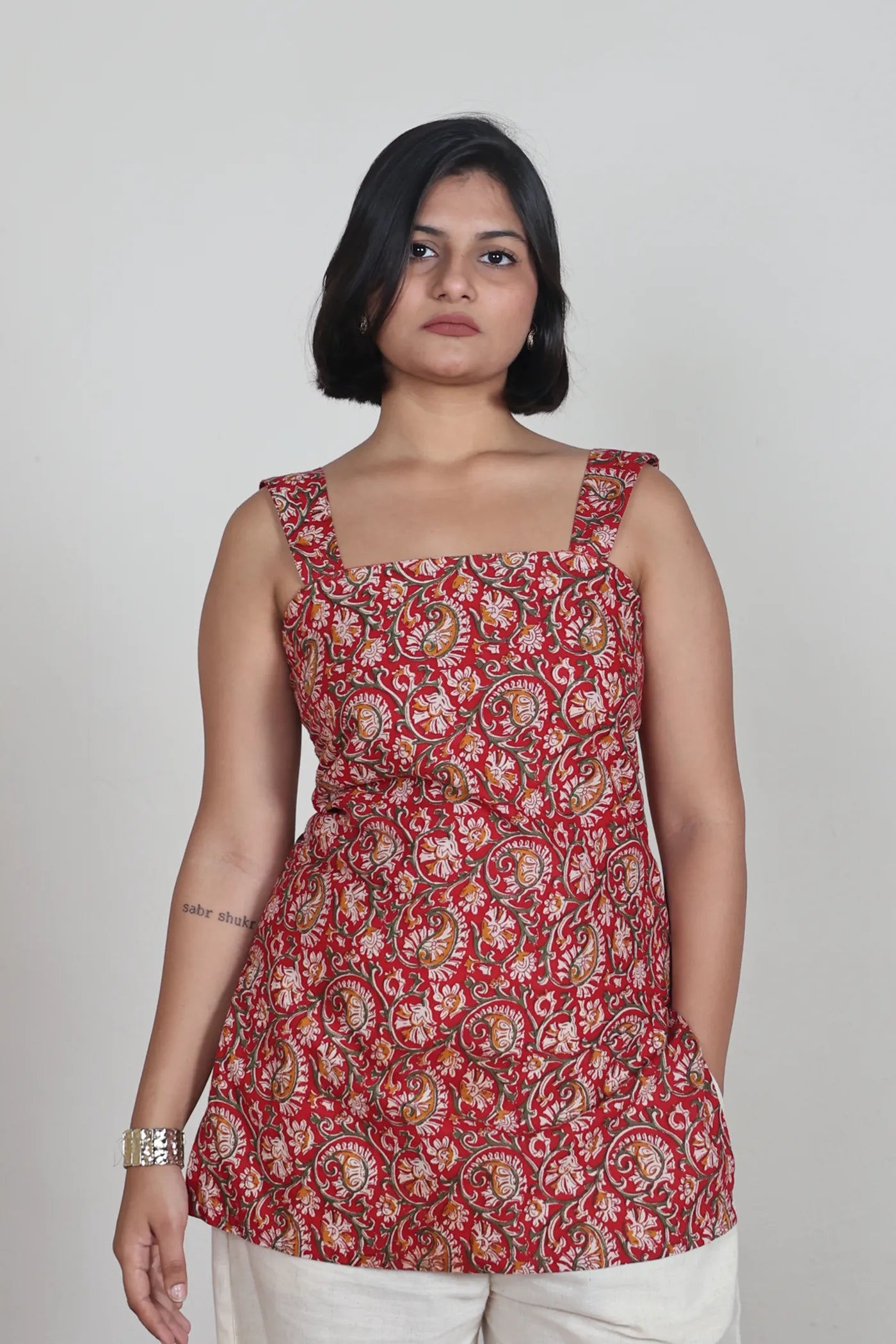 Morni Square Neck Kurti