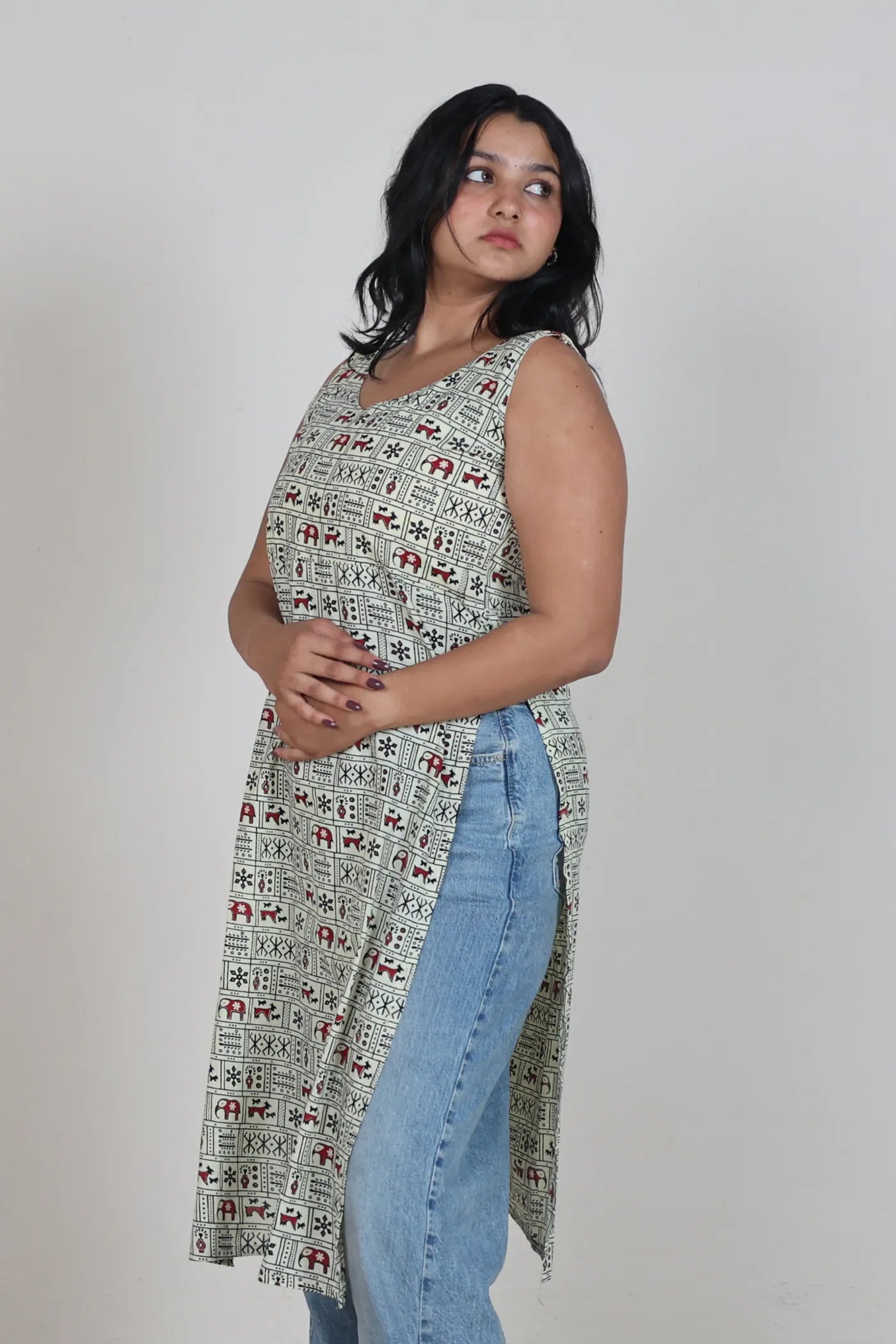 Sakhi Straight Long Kurti