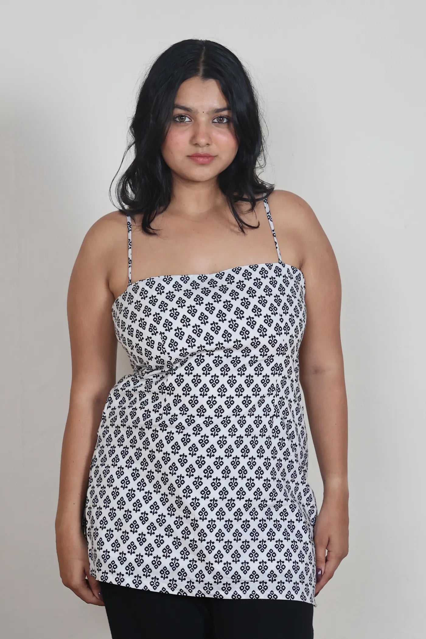 Shanaya Noodle Strap Corset Kurti